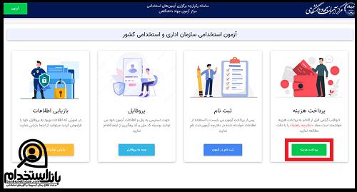 نحوه ثبت نام استخدام سازمان اداری و استخدامی